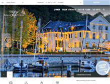 Tablet Screenshot of hotel-kyc.de